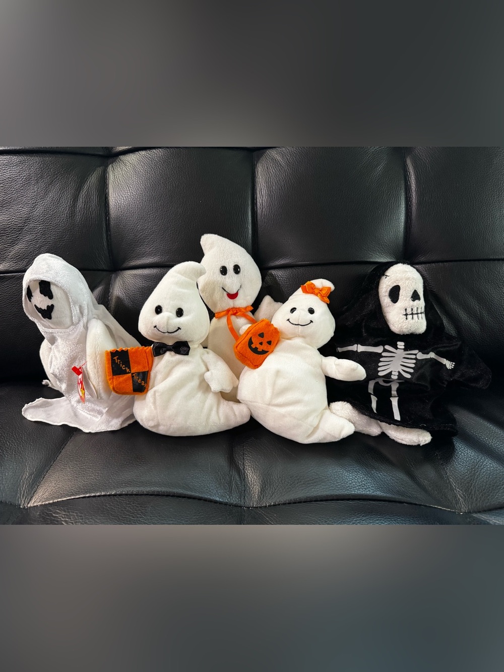 5 Halloween Ty Beanie Babies
